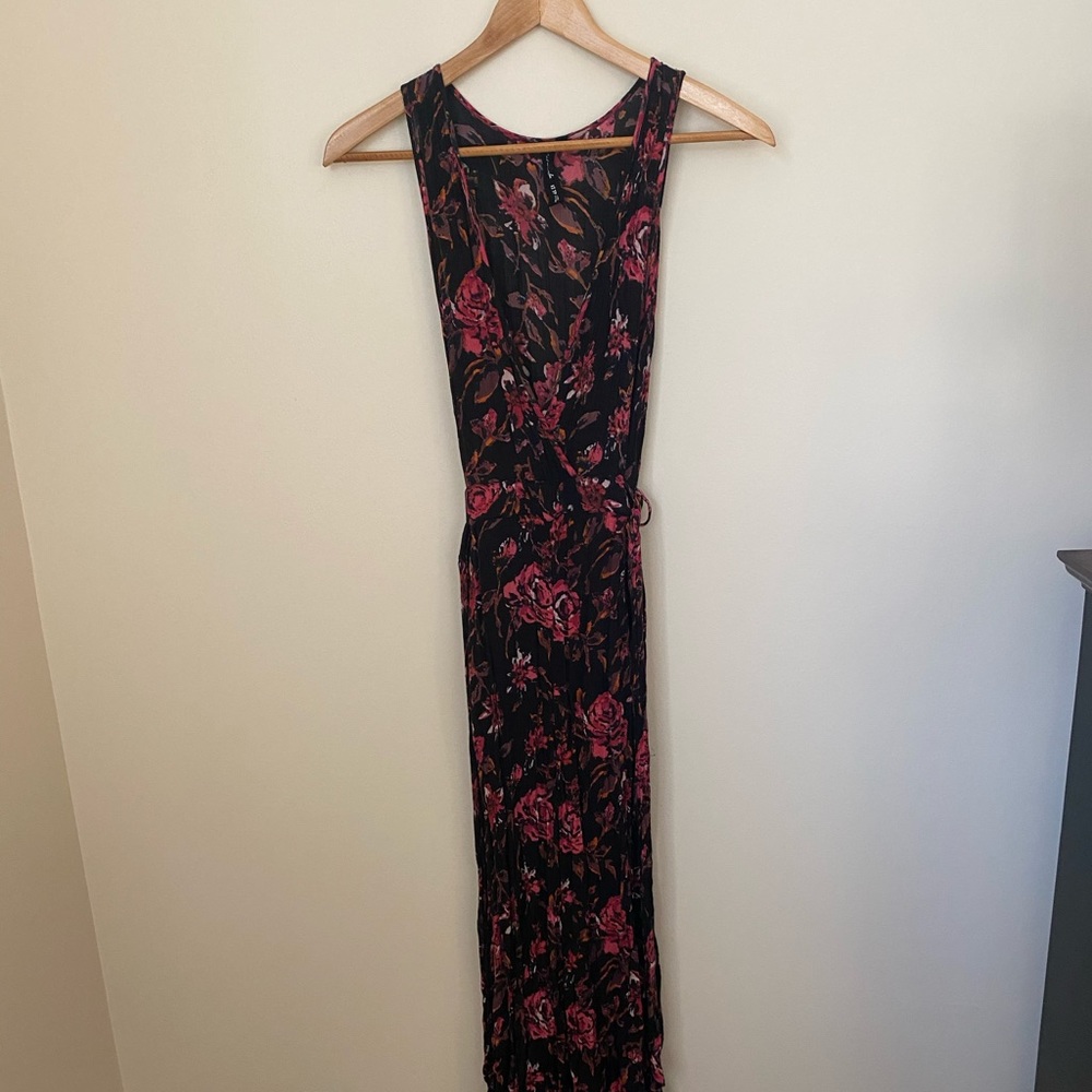 UO floral jumpsuit